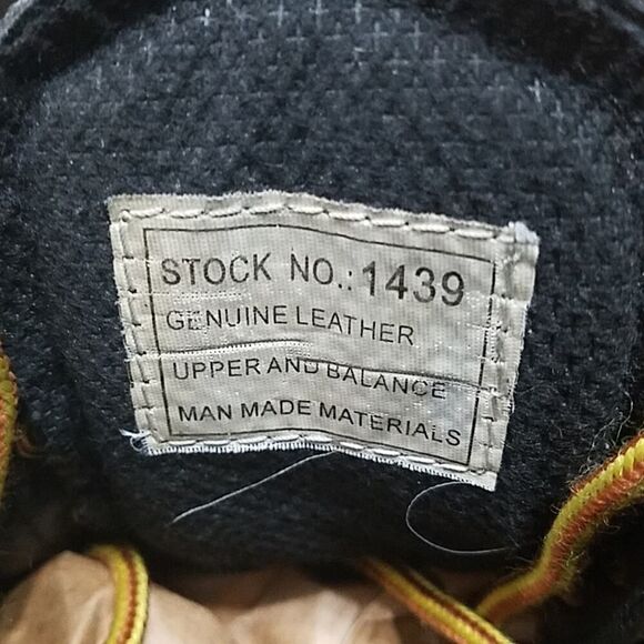 AdTEC MEN'S 9" LOGGER BLACK 1439 Genuine Leather Work Boot size 11 - Picture 9 of 16